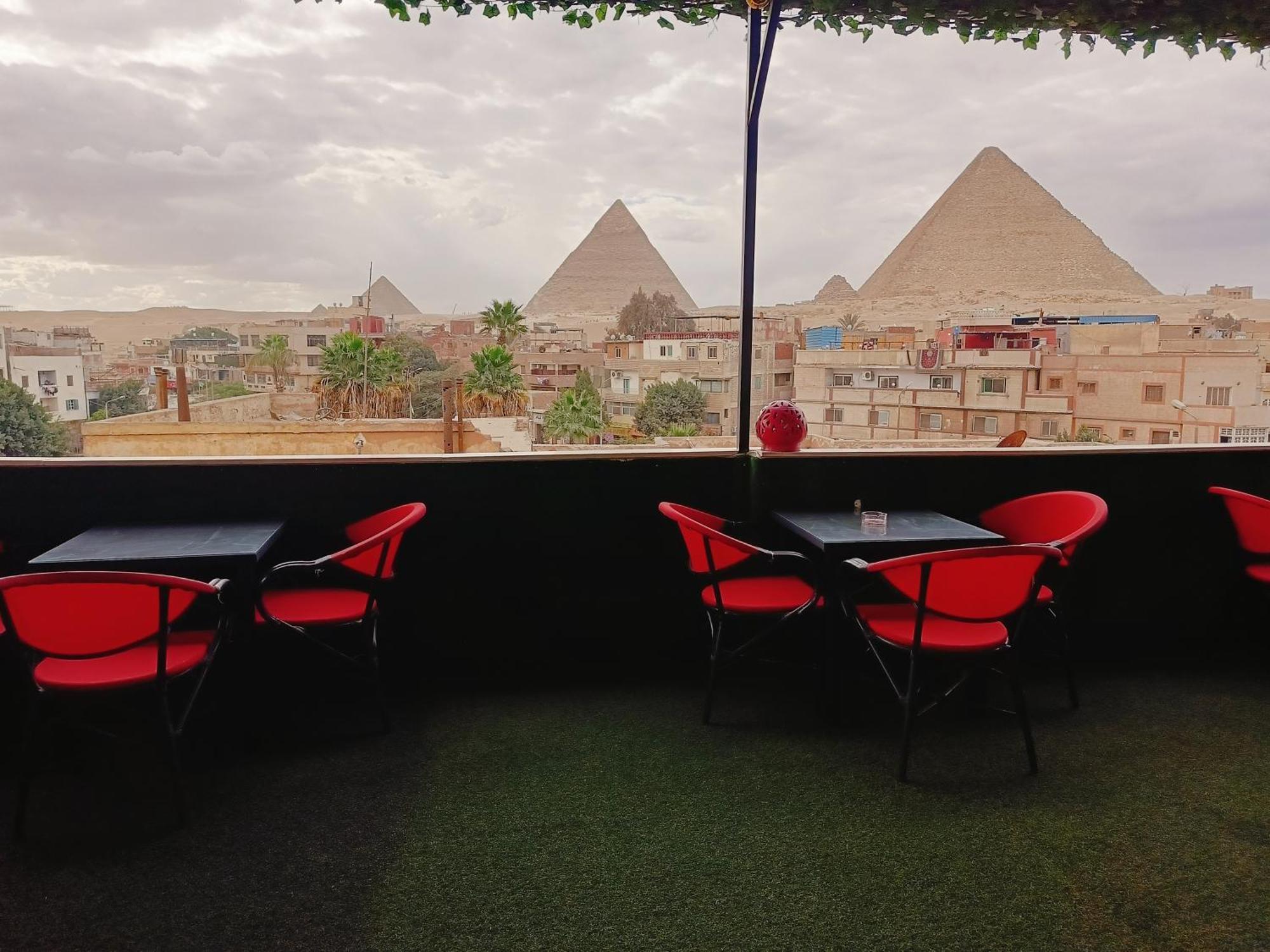 Hotel Magic Golden Pyramids View Kafret el-Gabal Exteriér fotografie