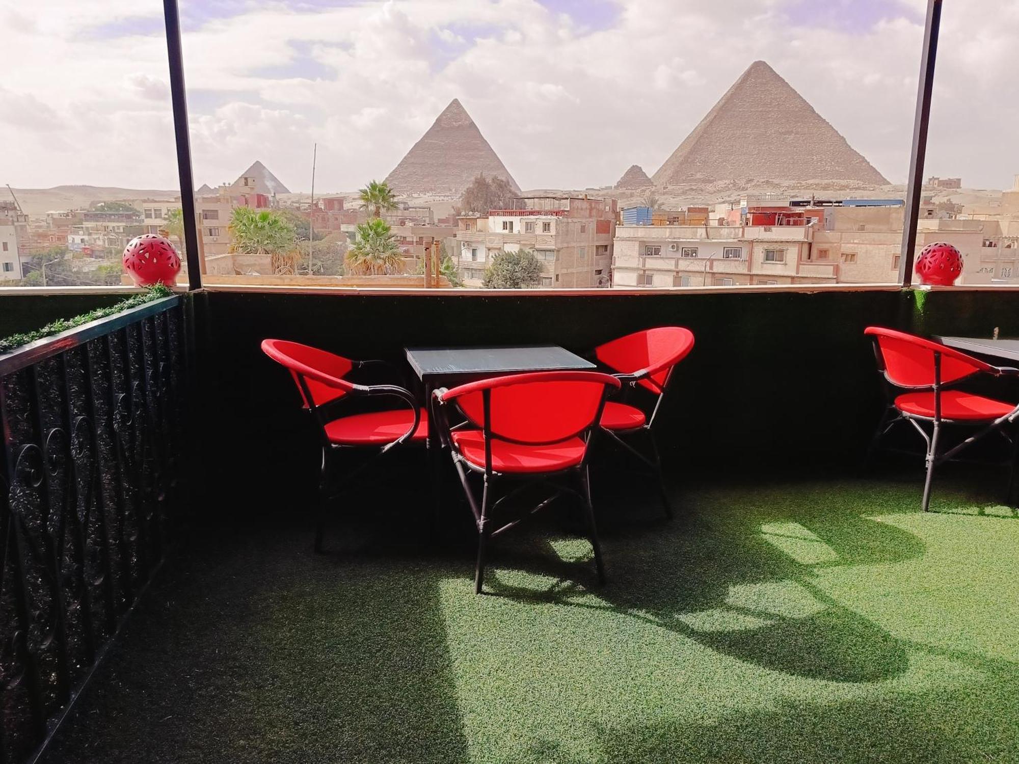 Hotel Magic Golden Pyramids View Kafret el-Gabal Exteriér fotografie