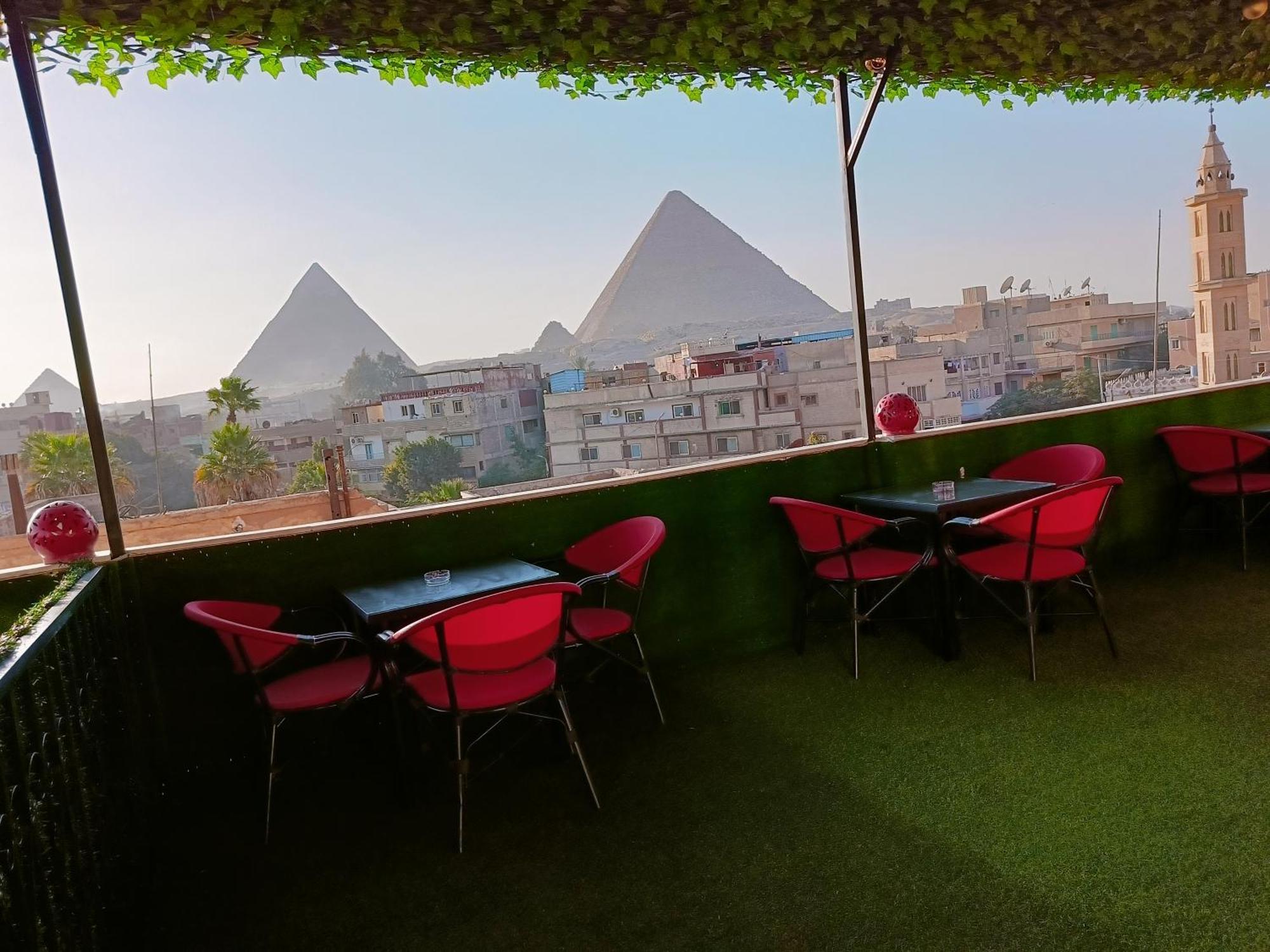 Hotel Magic Golden Pyramids View Kafret el-Gabal Exteriér fotografie