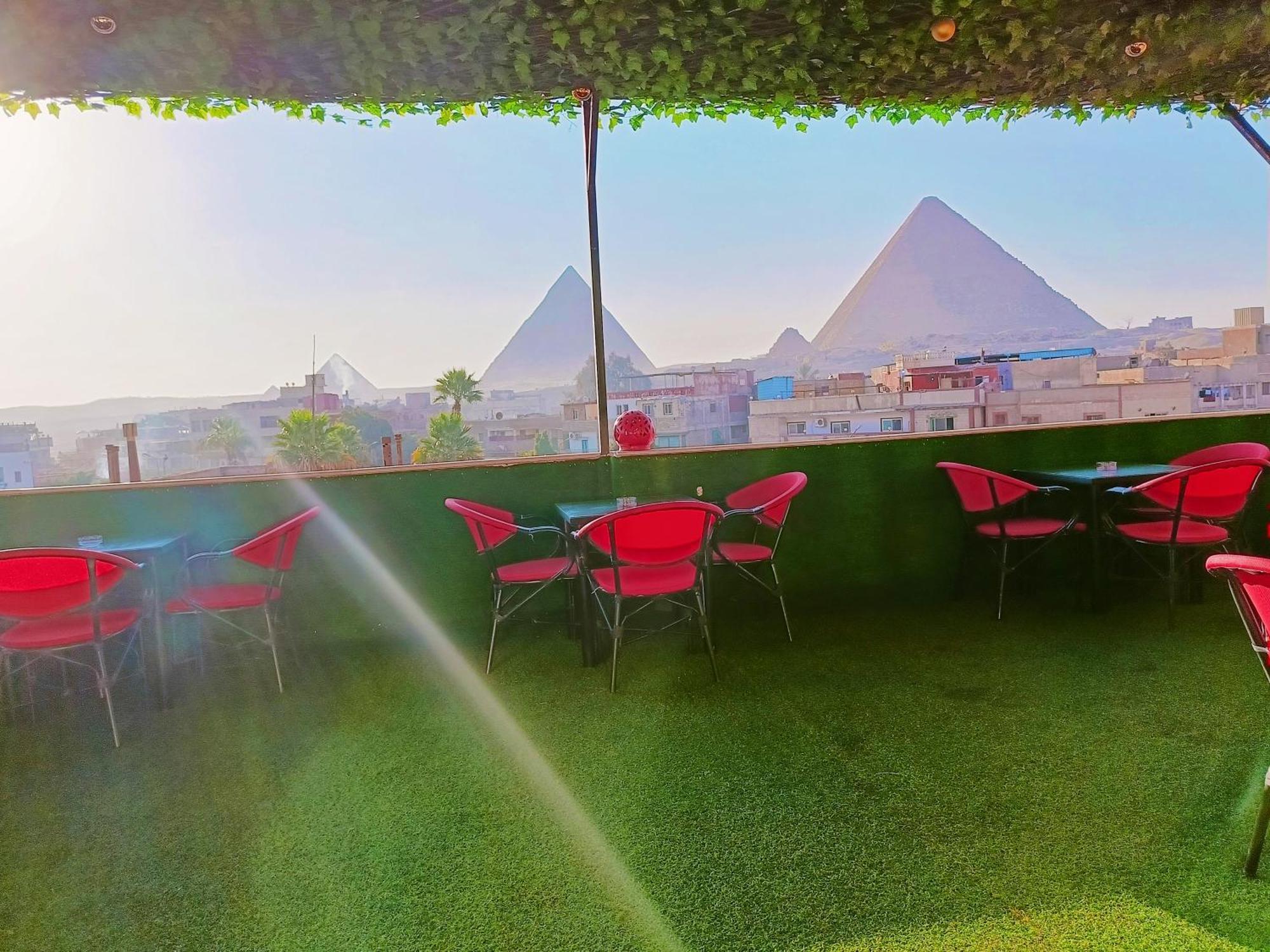 Hotel Magic Golden Pyramids View Kafret el-Gabal Exteriér fotografie