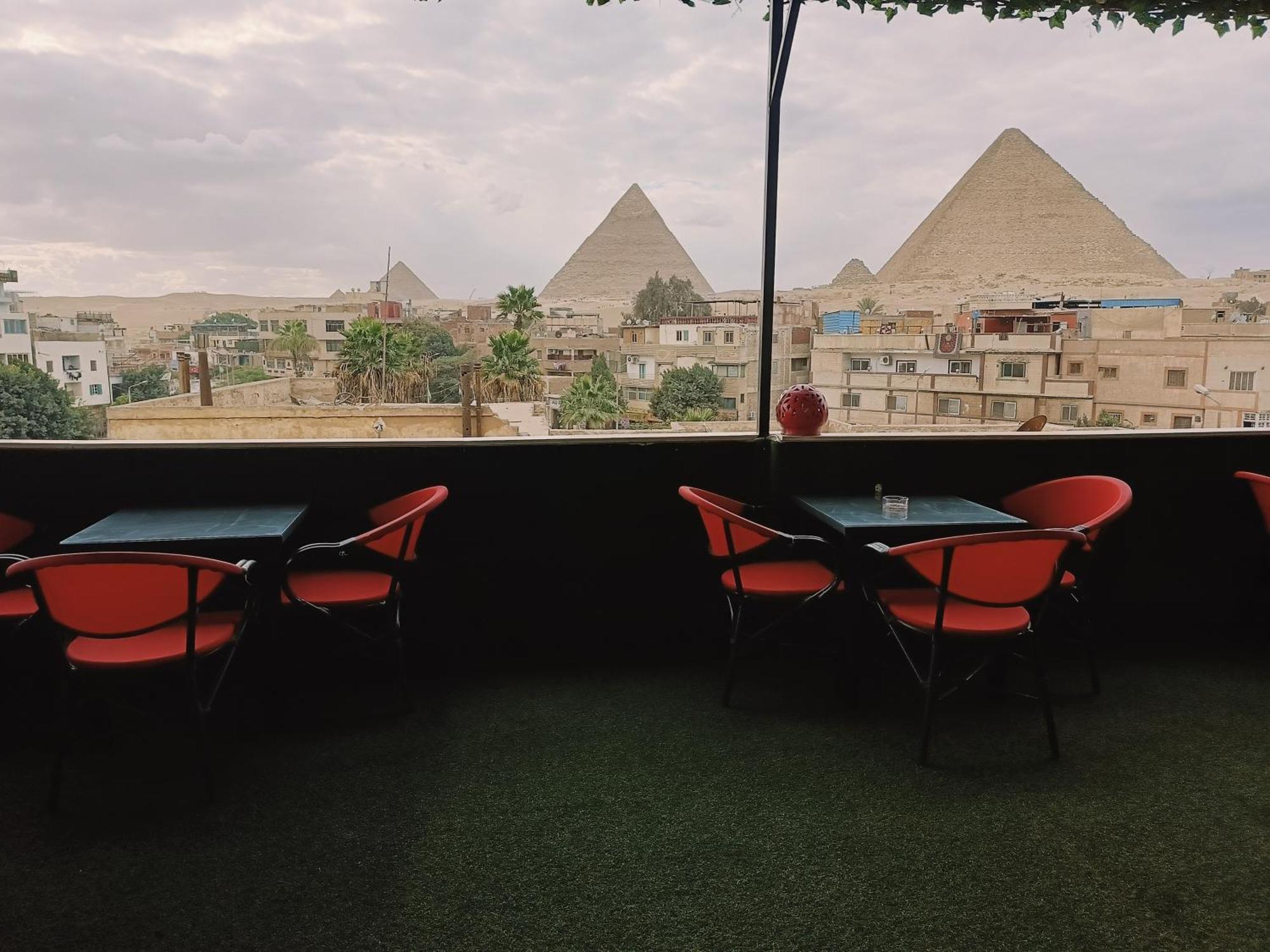 Hotel Magic Golden Pyramids View Kafret el-Gabal Exteriér fotografie