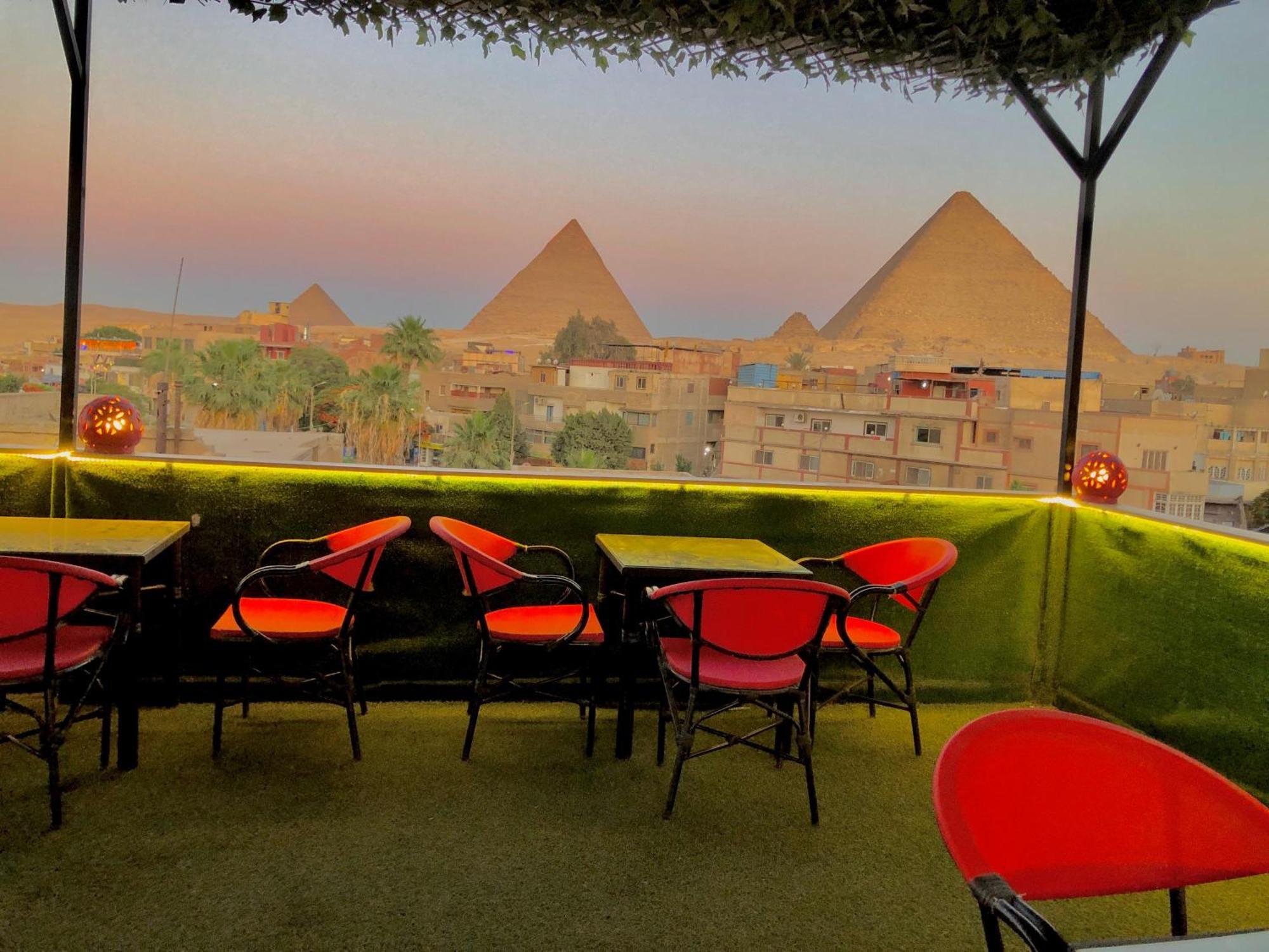Hotel Magic Golden Pyramids View Kafret el-Gabal Exteriér fotografie