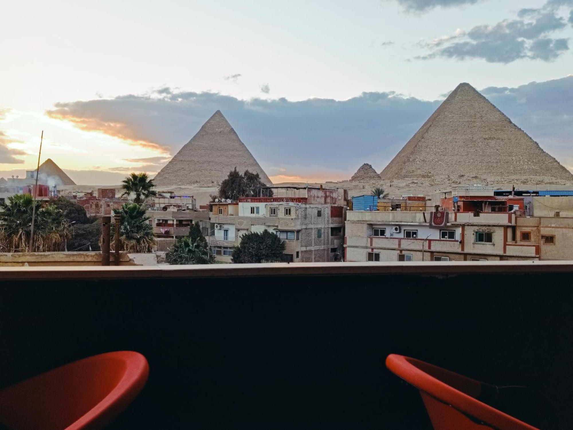 Hotel Magic Golden Pyramids View Kafret el-Gabal Exteriér fotografie