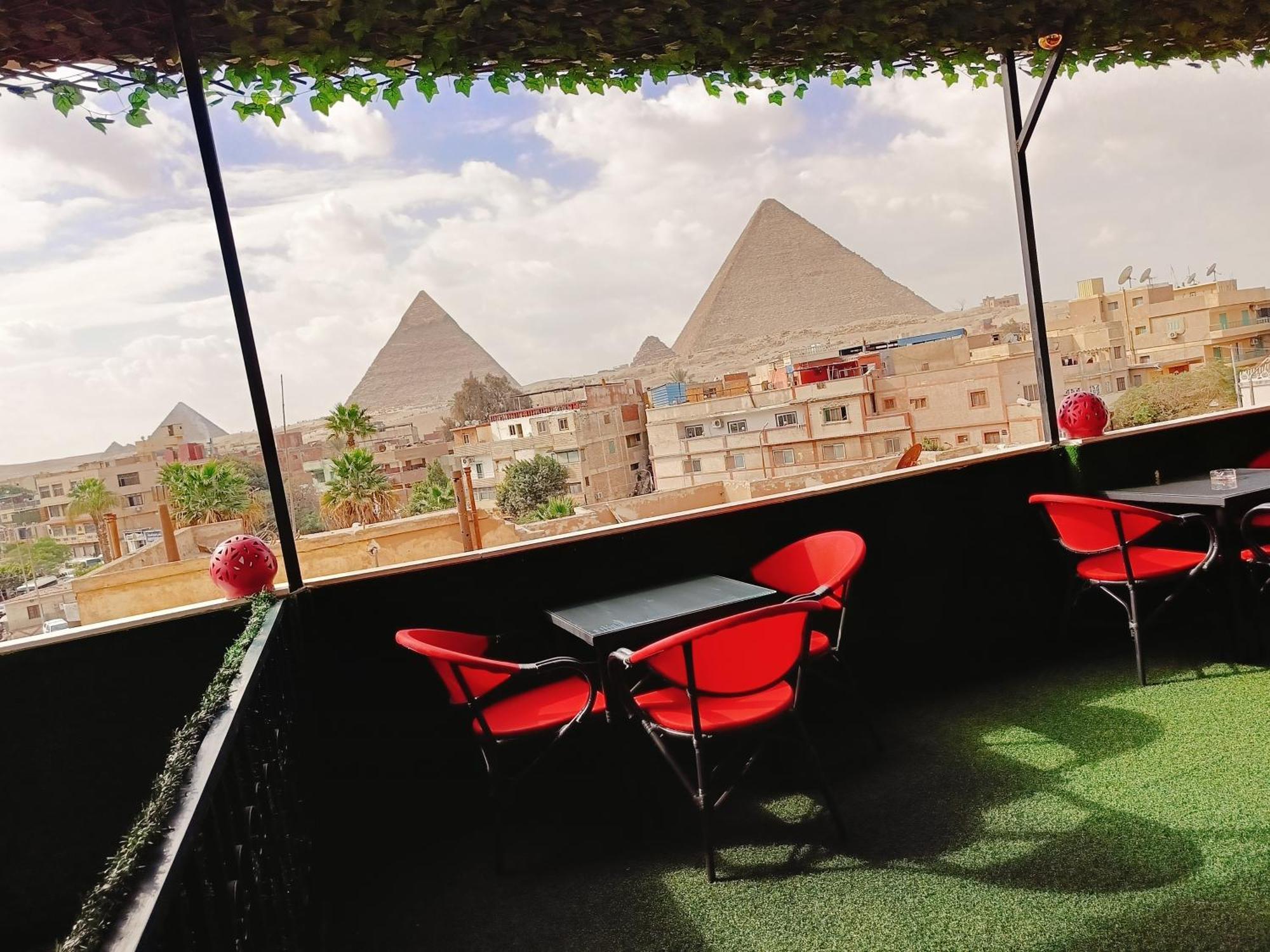 Hotel Magic Golden Pyramids View Kafret el-Gabal Exteriér fotografie