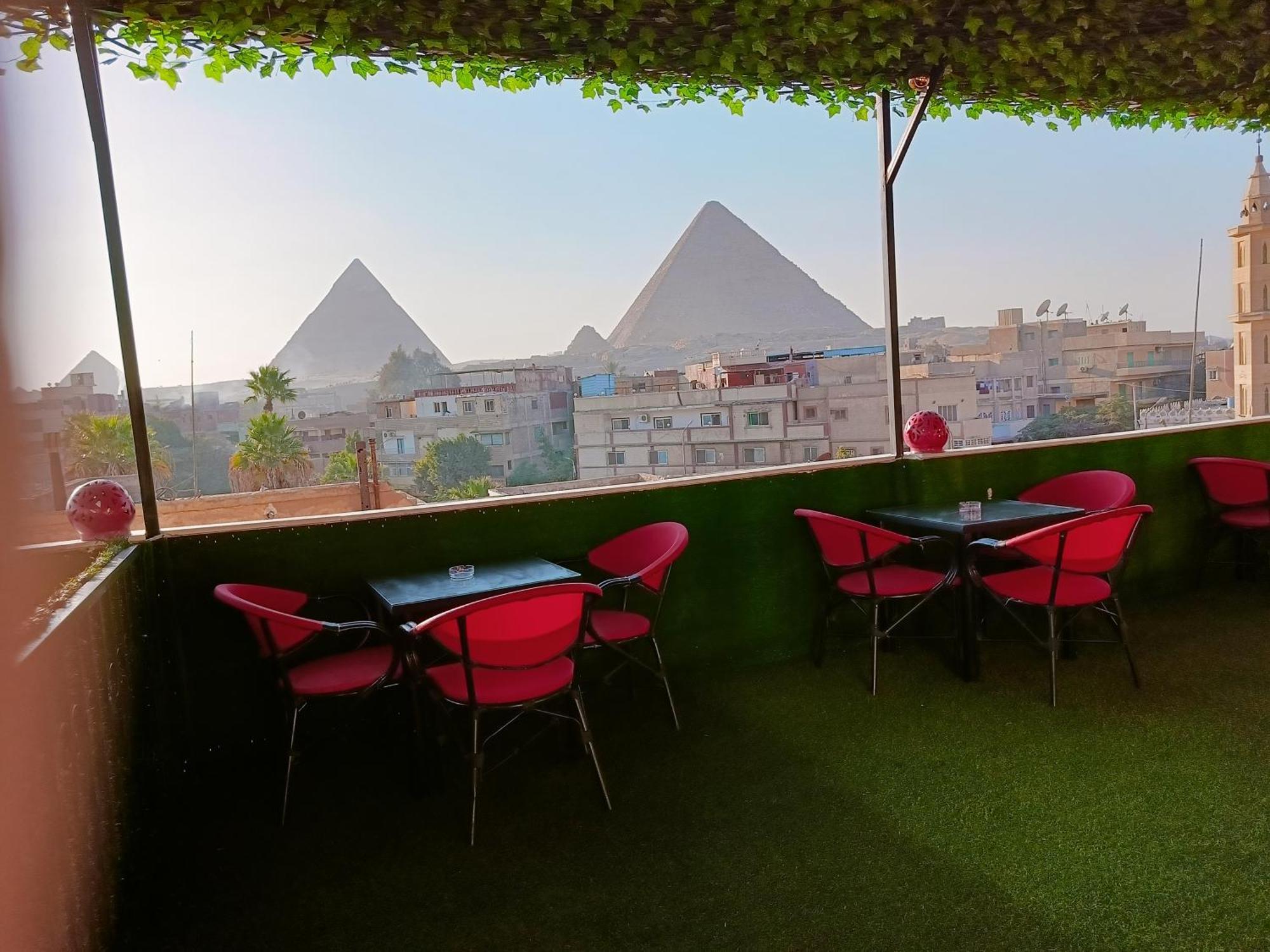 Hotel Magic Golden Pyramids View Kafret el-Gabal Exteriér fotografie
