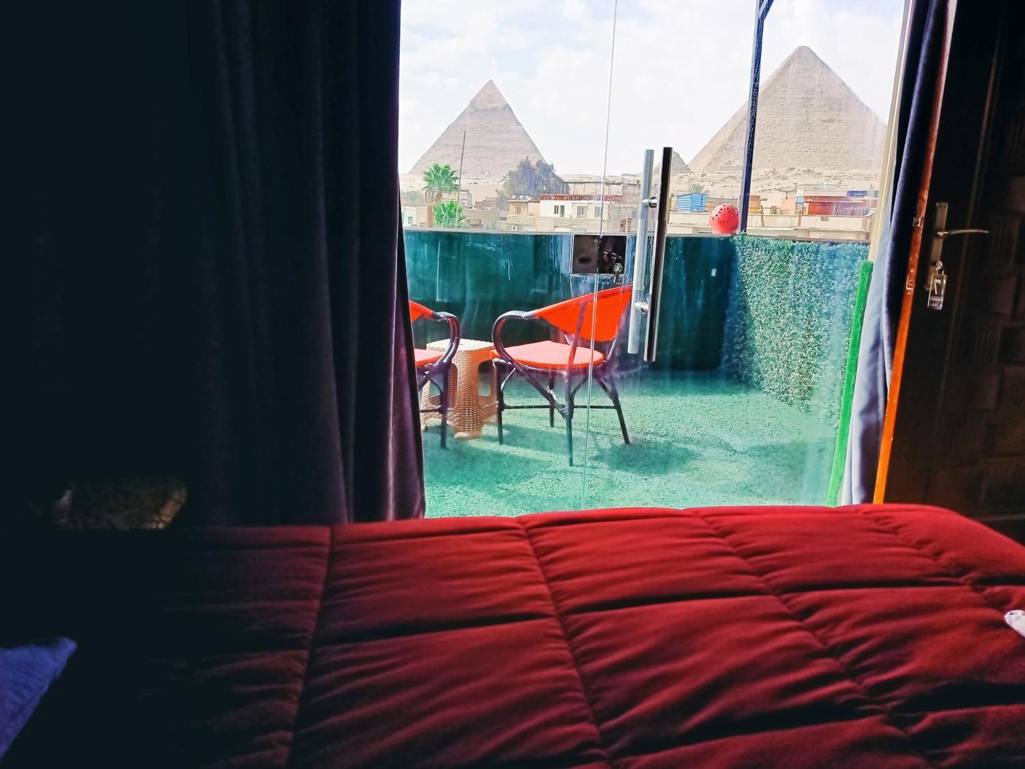 Hotel Magic Golden Pyramids View Kafret el-Gabal Exteriér fotografie
