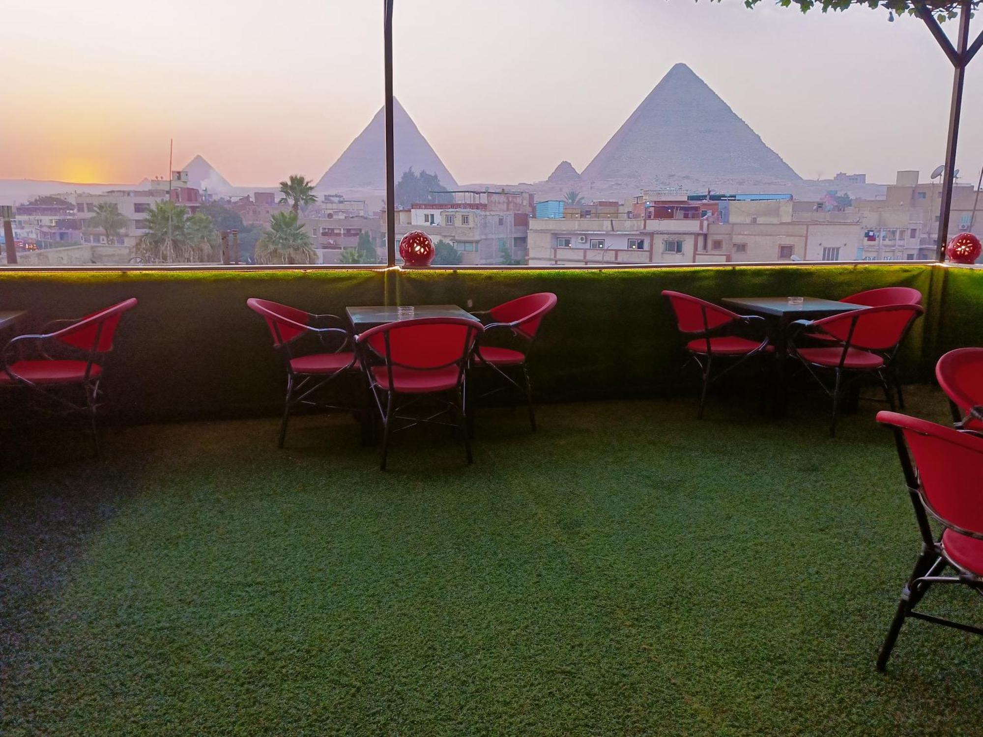 Hotel Magic Golden Pyramids View Kafret el-Gabal Exteriér fotografie