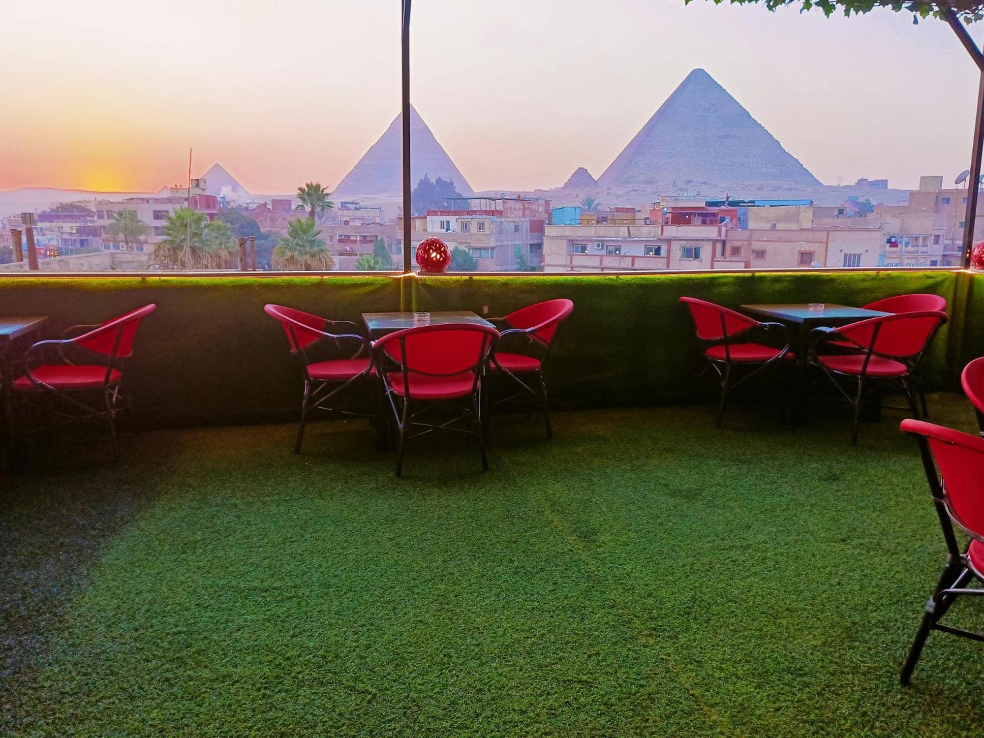 Hotel Magic Golden Pyramids View Kafret el-Gabal Exteriér fotografie