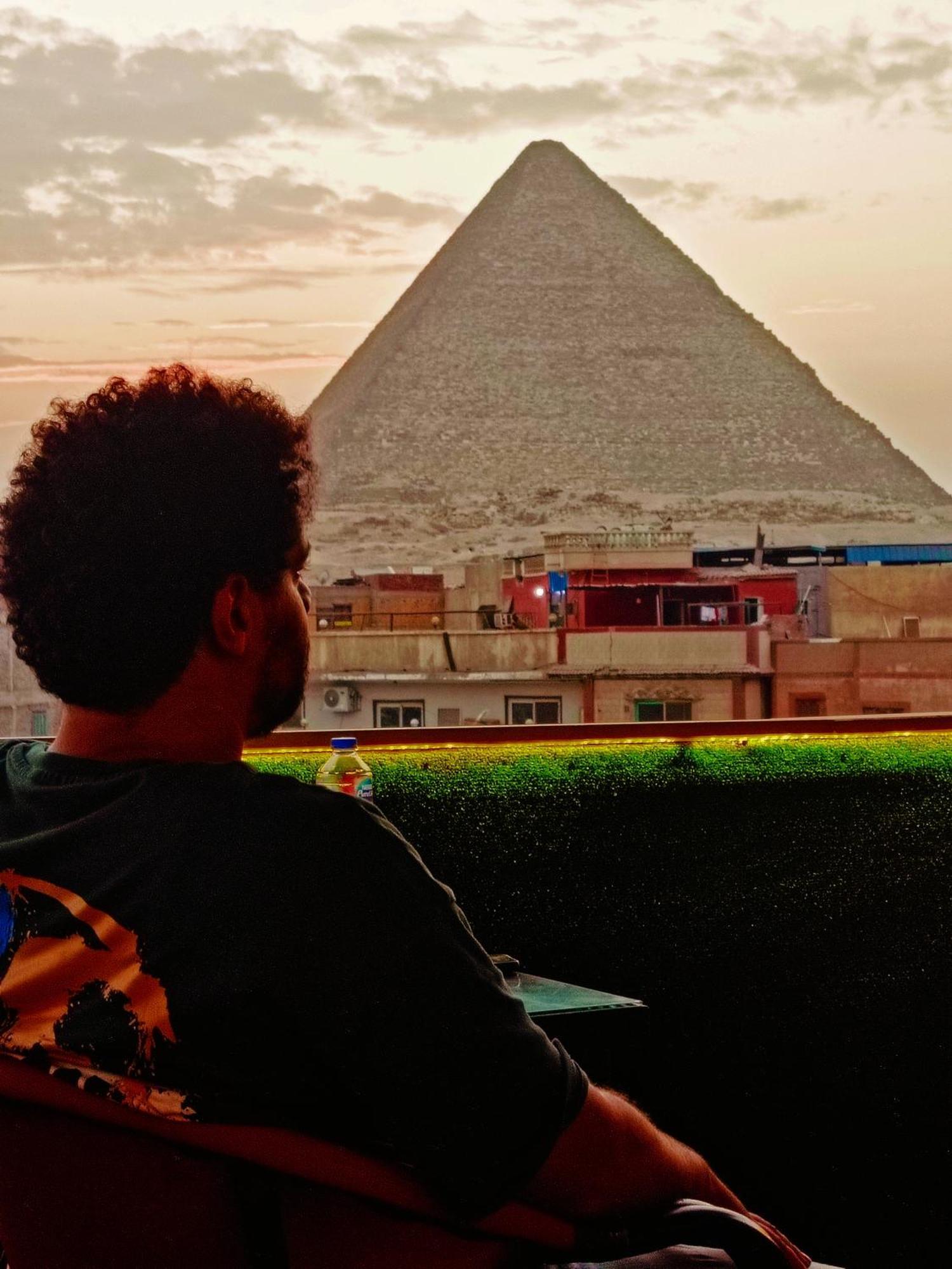 Hotel Magic Golden Pyramids View Kafret el-Gabal Exteriér fotografie