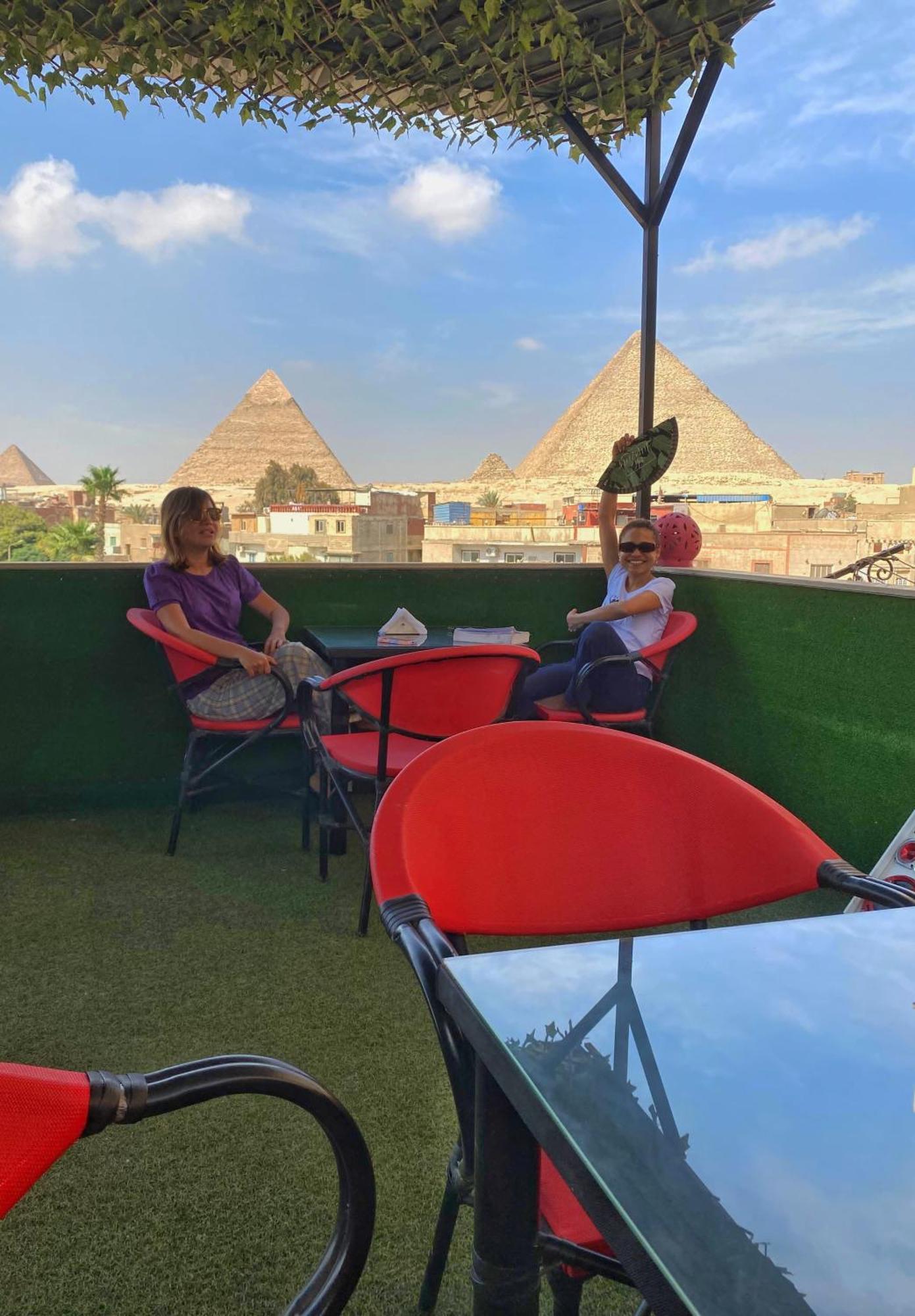 Hotel Magic Golden Pyramids View Kafret el-Gabal Exteriér fotografie