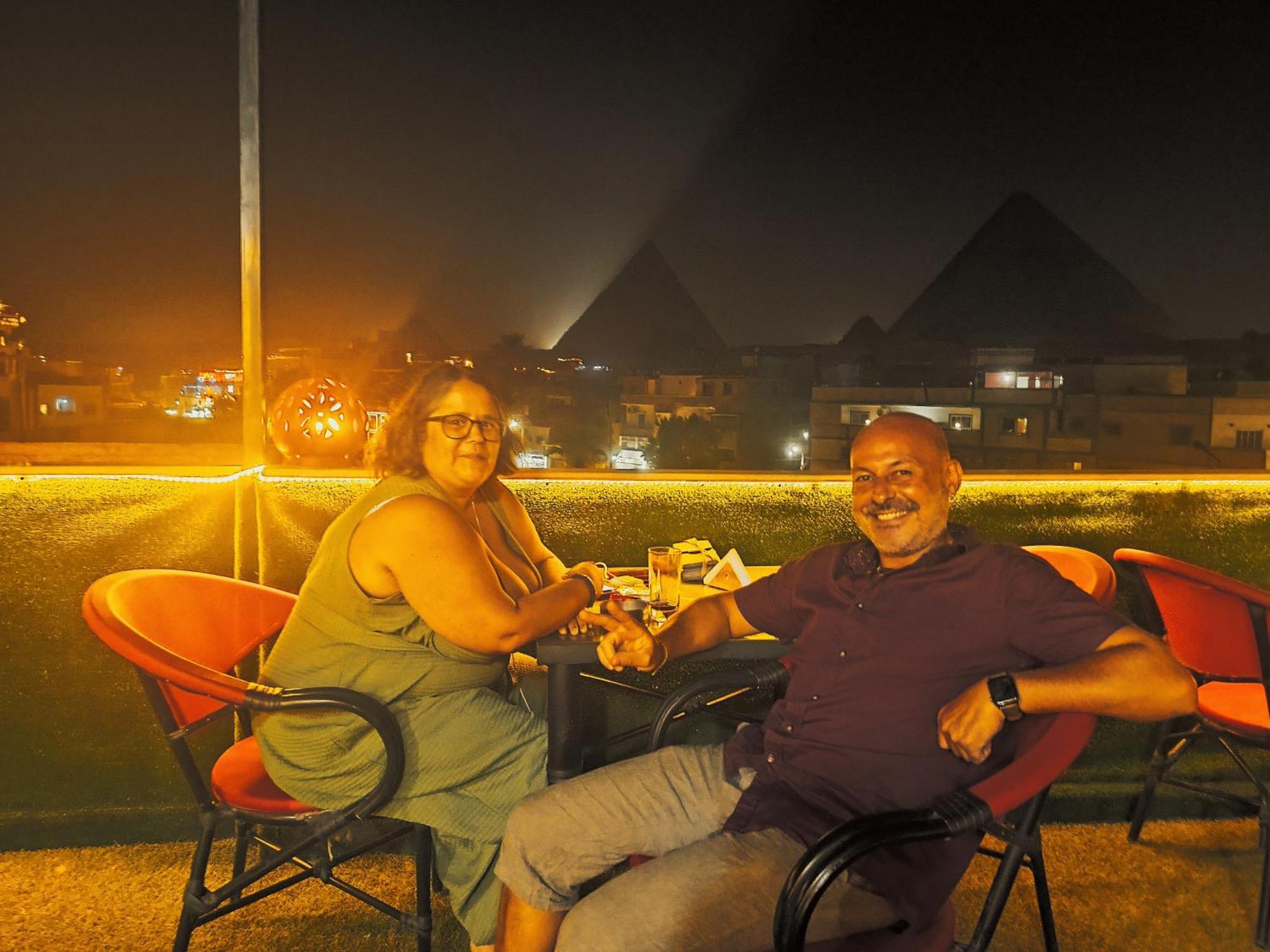 Hotel Magic Golden Pyramids View Kafret el-Gabal Exteriér fotografie