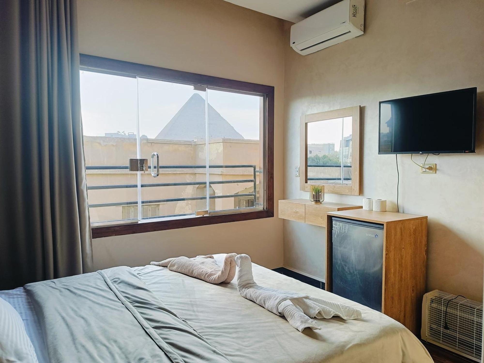 Hotel Magic Golden Pyramids View Kafret el-Gabal Exteriér fotografie